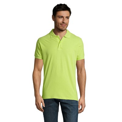 Polo Piqué Manga Corta Hombre Apple Green S