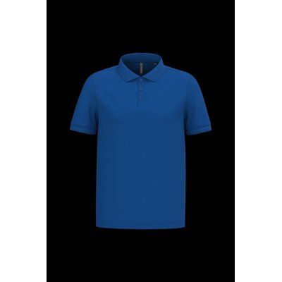 Polo piqué de manga corta hombre Royal Blue 4Xl