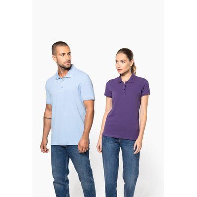 Polo piqué de manga corta hombre
