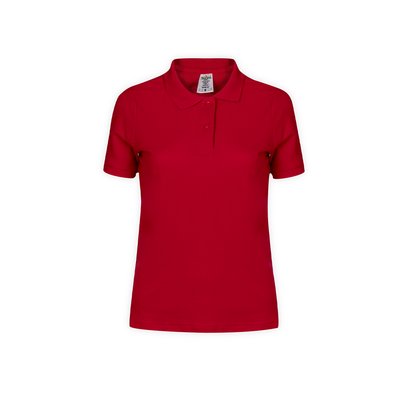 Polo Piqué Mujer 180g/m2 Roj S
