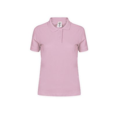 Polo Piqué Mujer 180g/m2 Rosa L