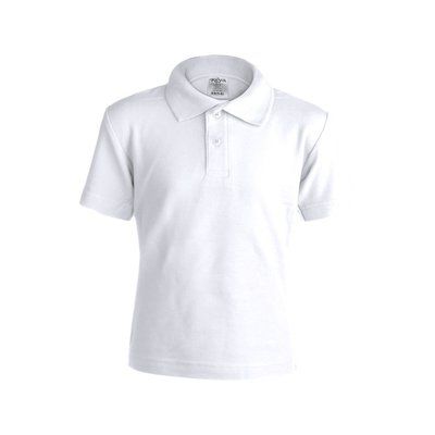 Polo Piqué Niño Blanco Algodón Bla XS