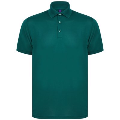 Polo de Poliéster reciclado para hombre Bottle Green XS