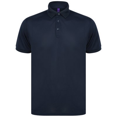 Polo de Poliéster reciclado para hombre Navy M