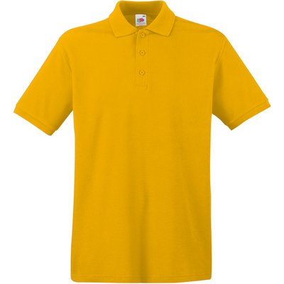 Polo Premium 100% algodón piqué Sunflower L