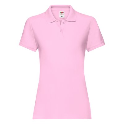 Polo premium mujer algodón Light Pink Xl