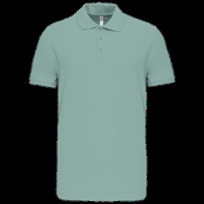 Polo de punto piqué manga corta Sage L