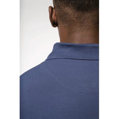 Polo de punto piqué manga corta