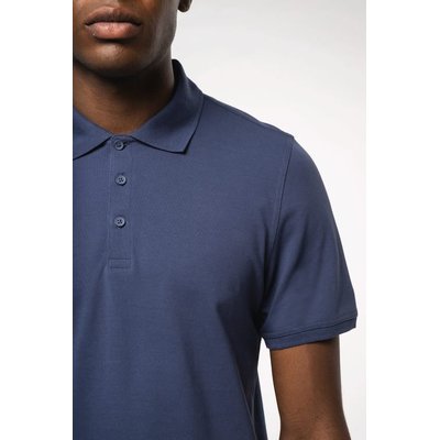Polo de punto piqué manga corta