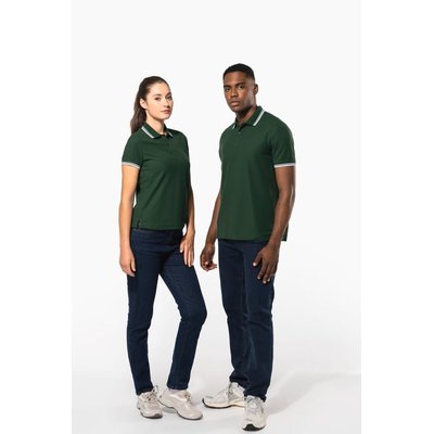 Polo a rayas mujer manga corta