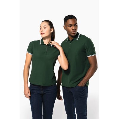 Polo a rayas mujer manga corta