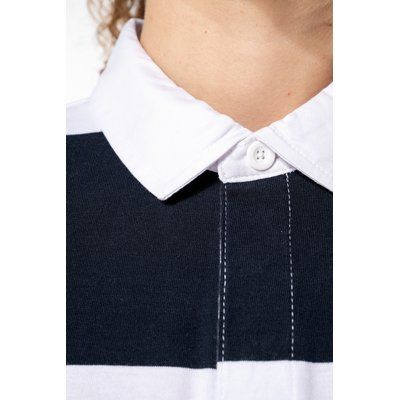 Polo a rayas unisex Manga Larga