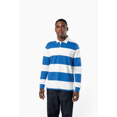 Polo a rayas unisex Manga Larga