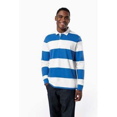 Polo a rayas unisex Manga Larga