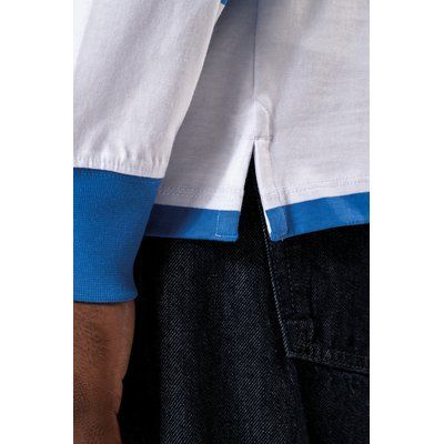 Polo a rayas unisex Manga Larga