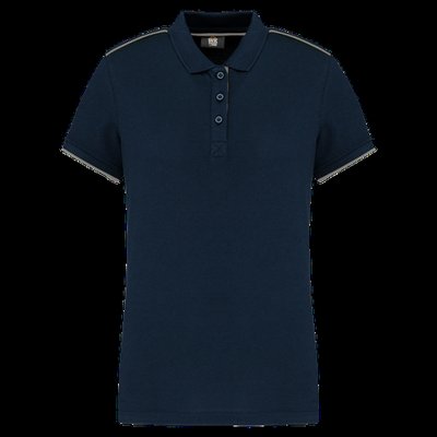 Polo ropa profesional mujer Navy / Silver S