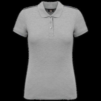Polo ropa profesional mujer Oxford Grey / Black 3XL