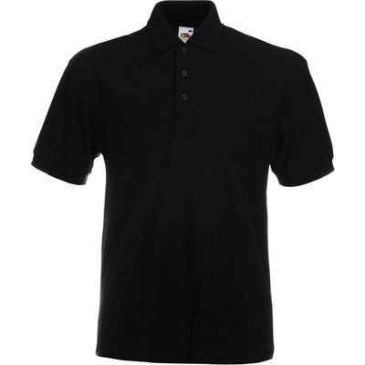 Polo tapeta con tres botones Black XL