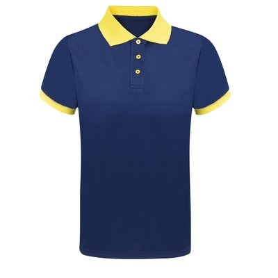 Polo técnico bicolor transpirable Ama XXL
