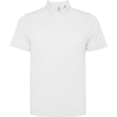 Polo técnico manga corta con corchetes Blanco 2Xl