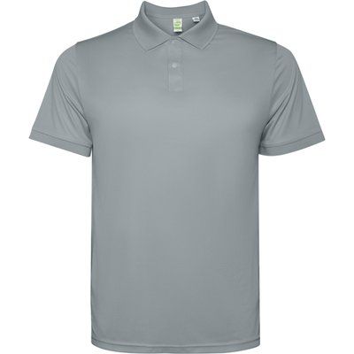 Polo técnico manga corta con corchetes Gris Xl