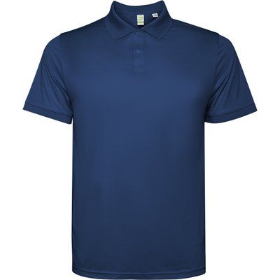 Polo técnico manga corta con corchetes Marino 2Xl