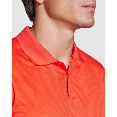 Polo técnico manga corta con corchetes