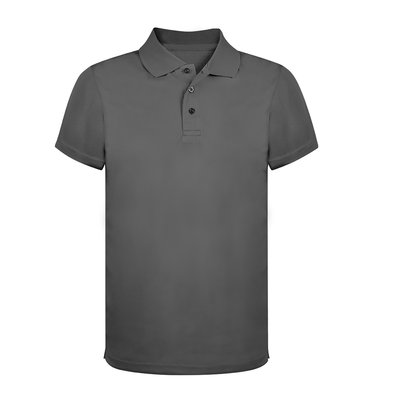 Polo técnico transpirable Gri L