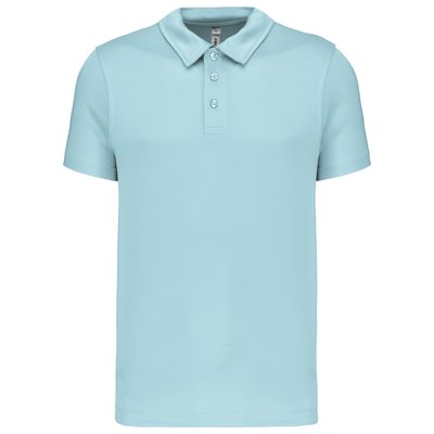 Polo transpirable hombre manga corta Ice Mint M