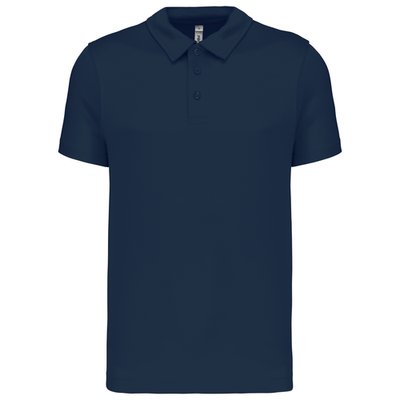 Polo transpirable hombre manga corta Navy S