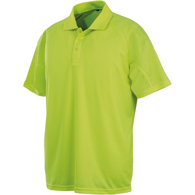Polo transpirable de secado rápido Flo Yellow 3XL