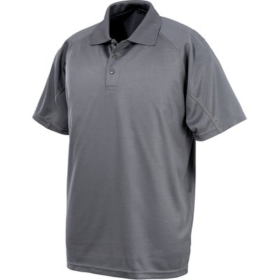 Polo transpirable de secado rápido Grey L