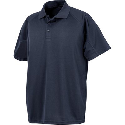 Polo transpirable de secado rápido Navy M