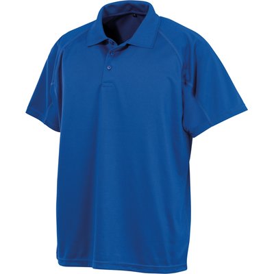 Polo transpirable de secado rápido Royal Blue M