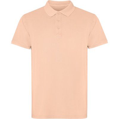 Polo unisex 100% algodón Papaya Claro Lavado S