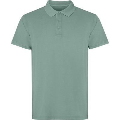 Polo unisex 100% algodón Verde Pato Lavado 3Xl