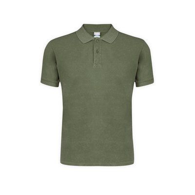 Polo Unisex de Algodón Peinado con Efecto Veo S