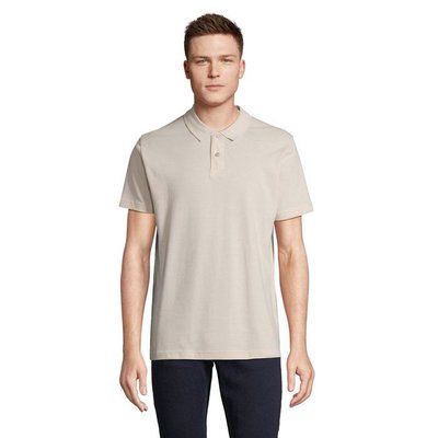Polo unisex de algodón peinado Linen Twin L
