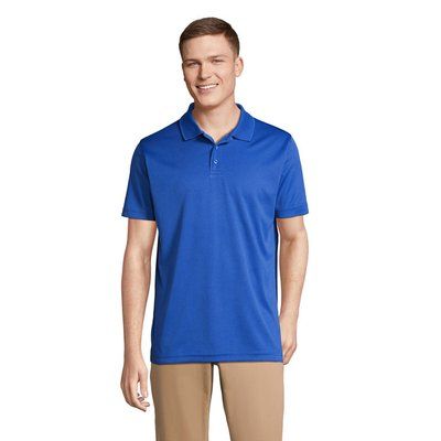 Polo unisex deportivo de poliéster reciclado French Marino M