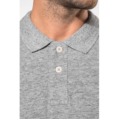 Polo vintage algodón manga corta hombre