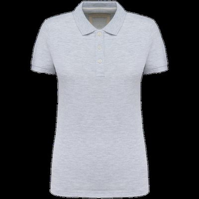 Polo vintage manga corta mujer Ash Heather XXL