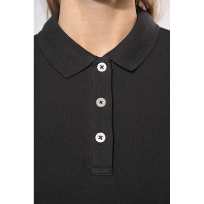 Polo vintage manga corta mujer