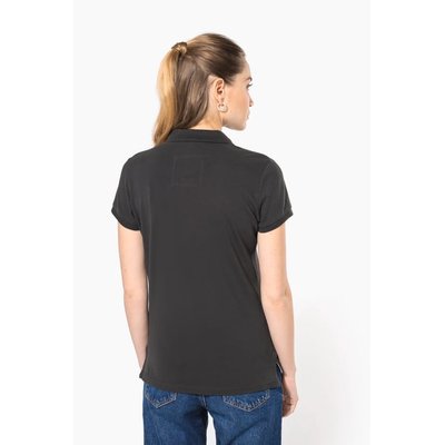 Polo vintage manga corta mujer