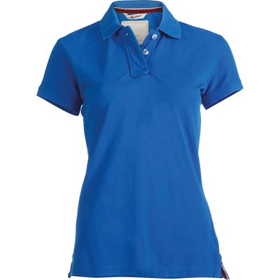 Polo vintage de mujer Vintage Blue S