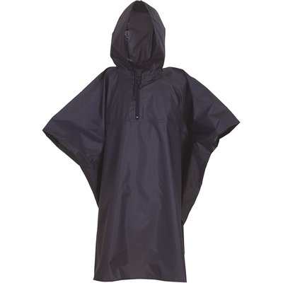 Poncho con capucha para la lluvia Navy Child