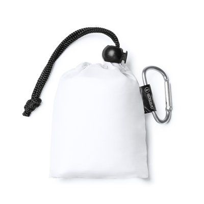 Poncho infantil impermeable plegable Blanco Talla Única Infantil