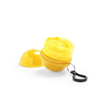 Poncho para lluvia de niño con llavero Rany