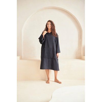 Poncho microfibra con capucha