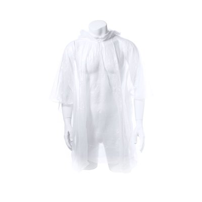 Poncho translucido para adulto con funda de poliester