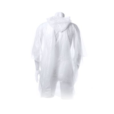 Poncho translucido para adulto con funda de poliester
